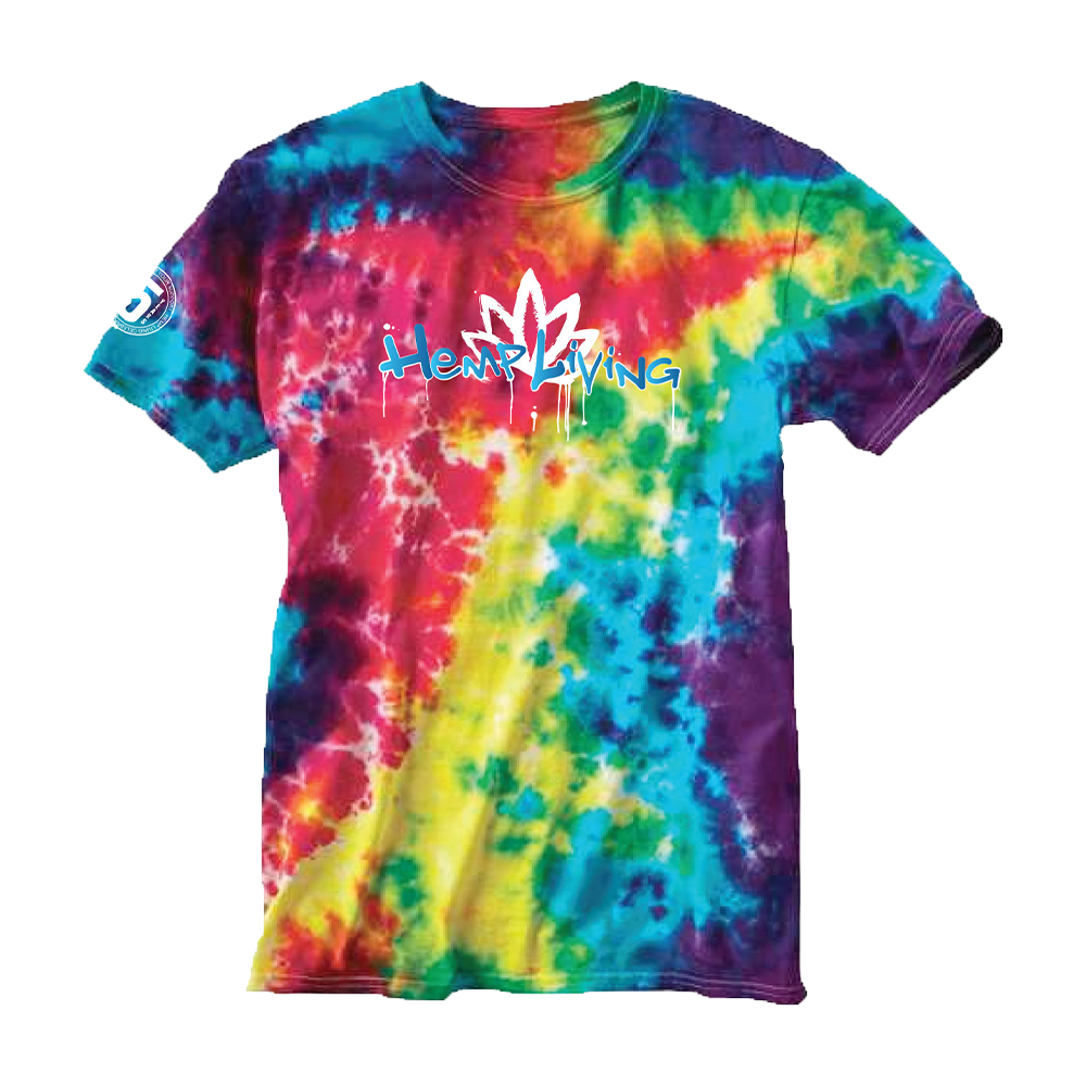 Hemp Living T- Shirt Tie Dye