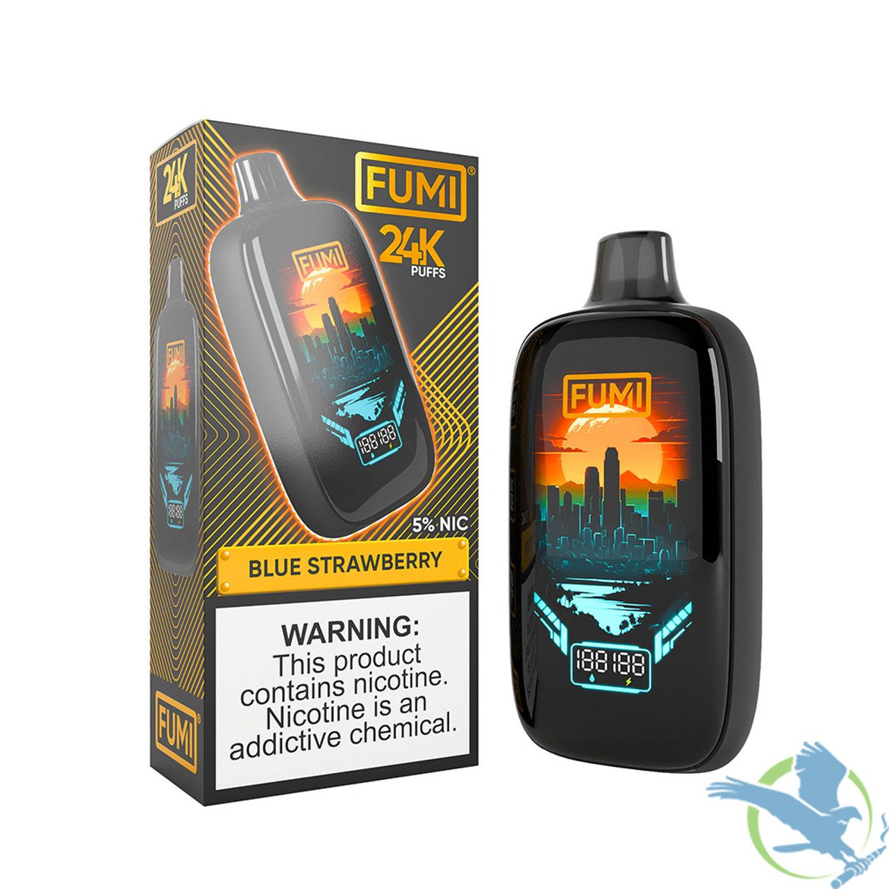 Fumi, Flavor: blue strawberry