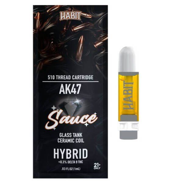 1g THCA cart - Habit
