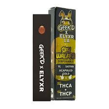 Geek&#39;d x Elyxr LA - Skywalker Dispo 1G, Flavor: Acapulco Gold (Sativa)