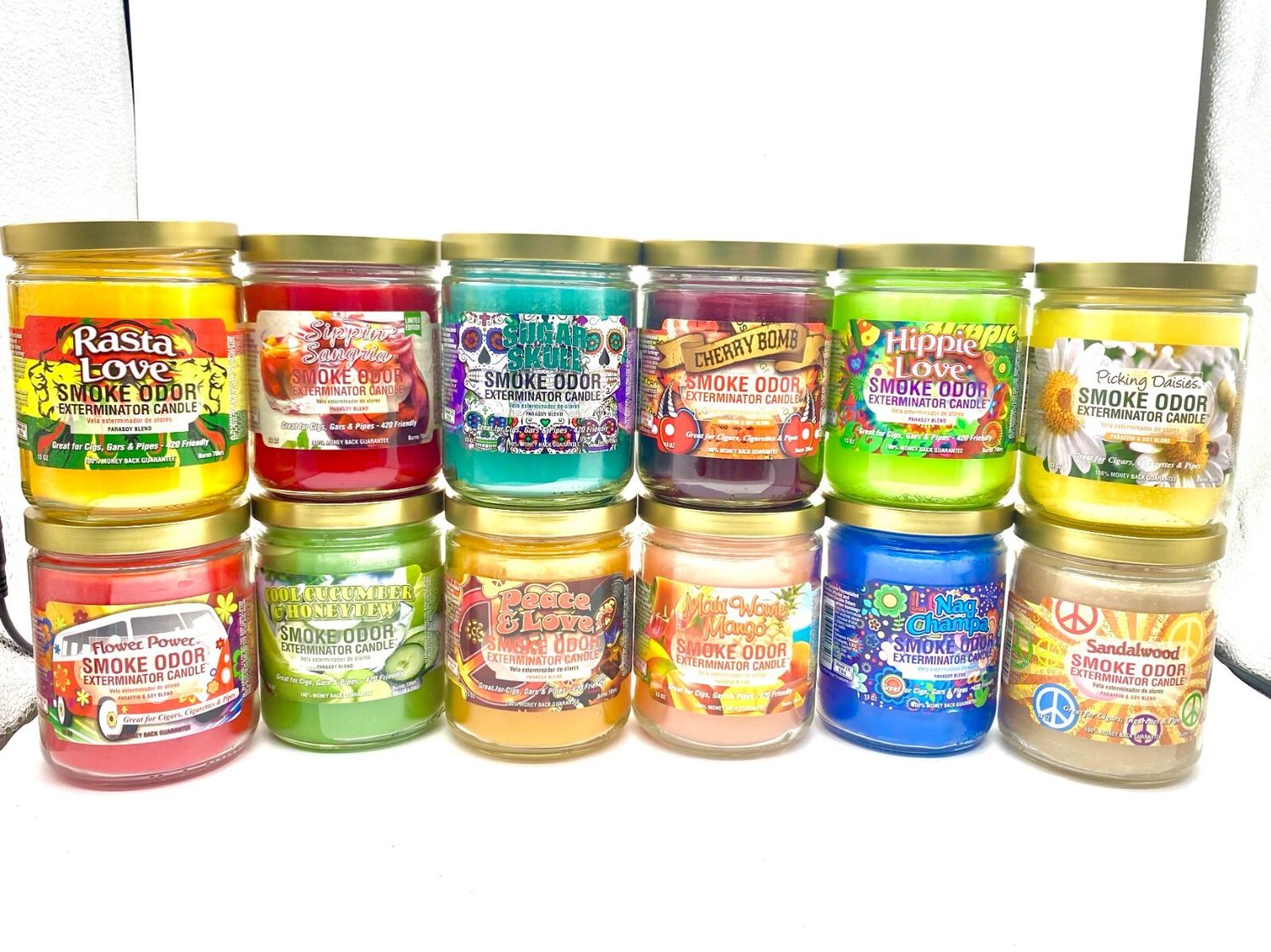 Smoke Odor Candles