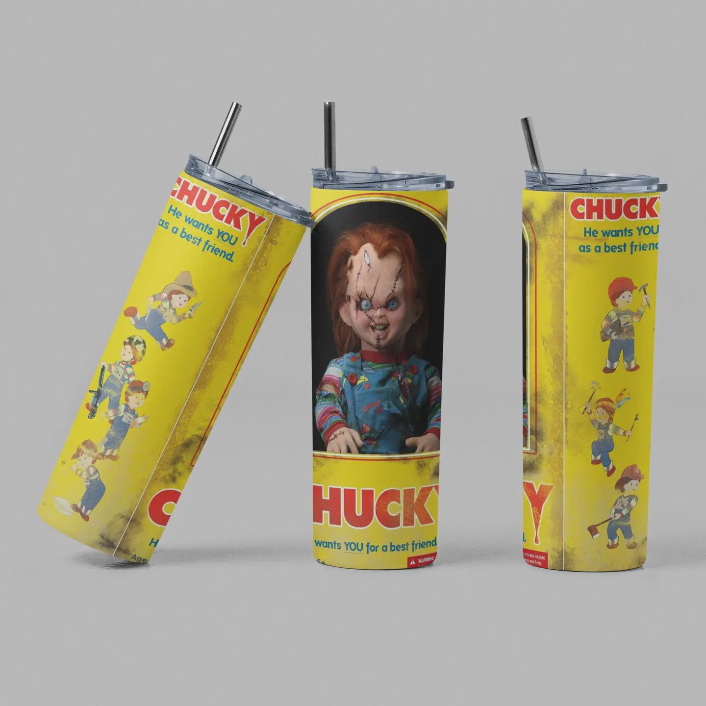 Tumbler - Chucky Doll Box