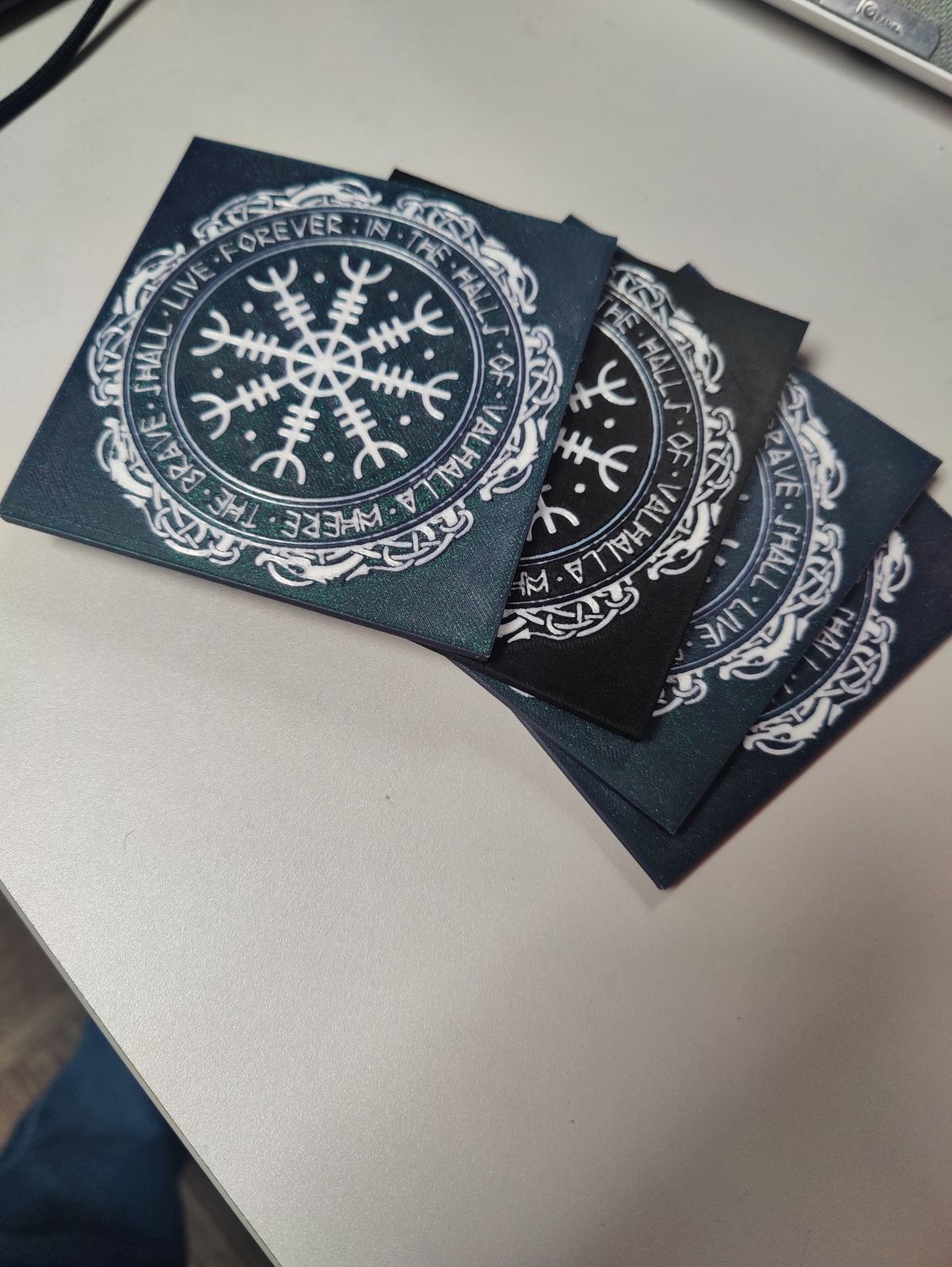 4pk Costers (Norce Helm of Awe), Color: Nebulae