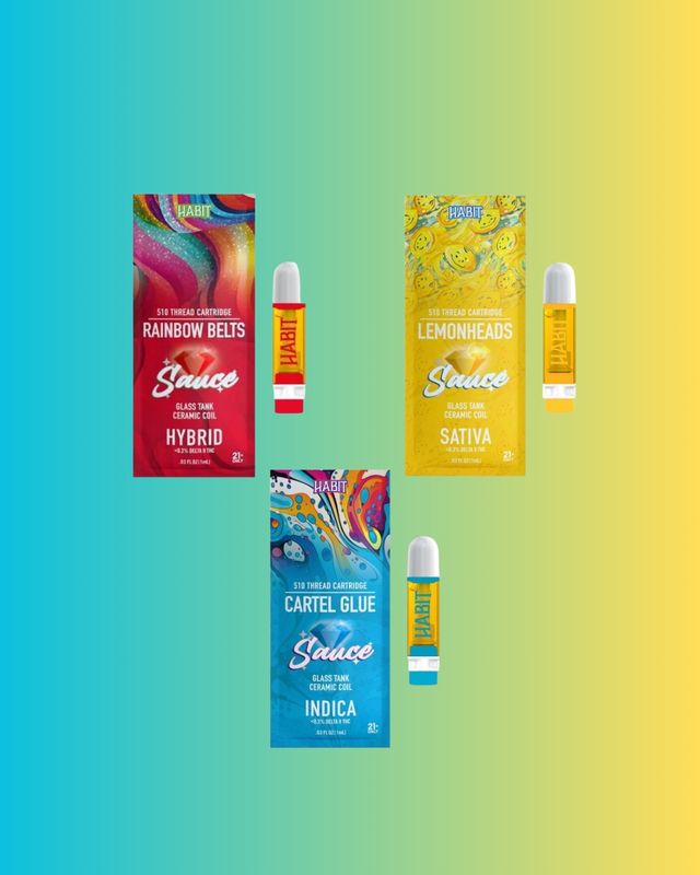 1g THCA cart - Habit