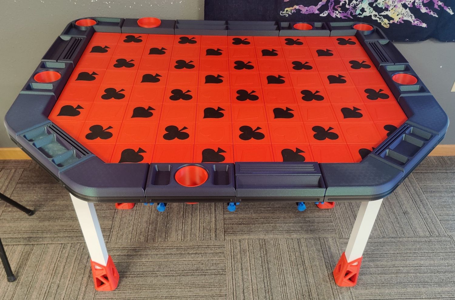 StageTop 2 3D Printed Poker Table