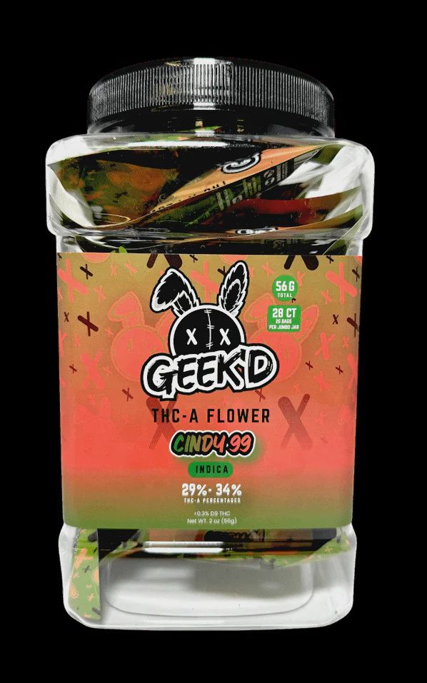 Geek'd - 2 Gram Pack Tubs Flower