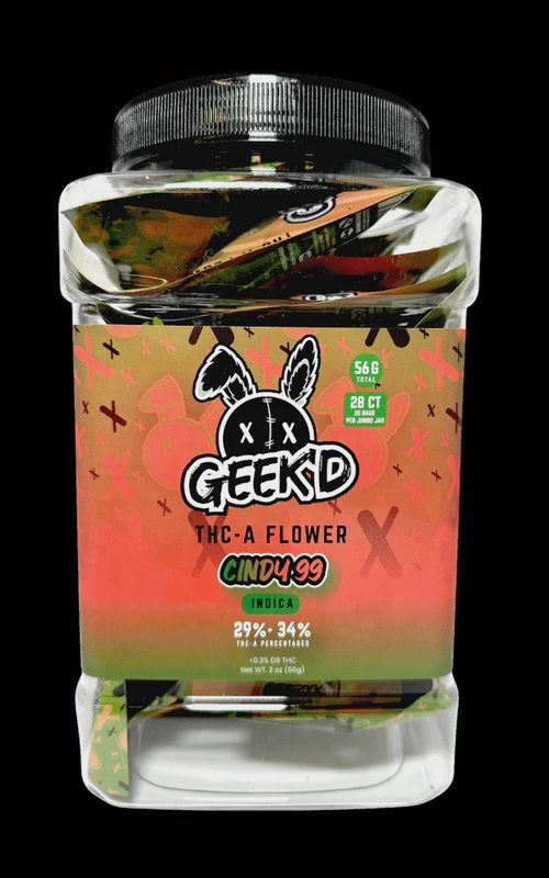 Geek'd - 2 Gram Pack Tubs Flower