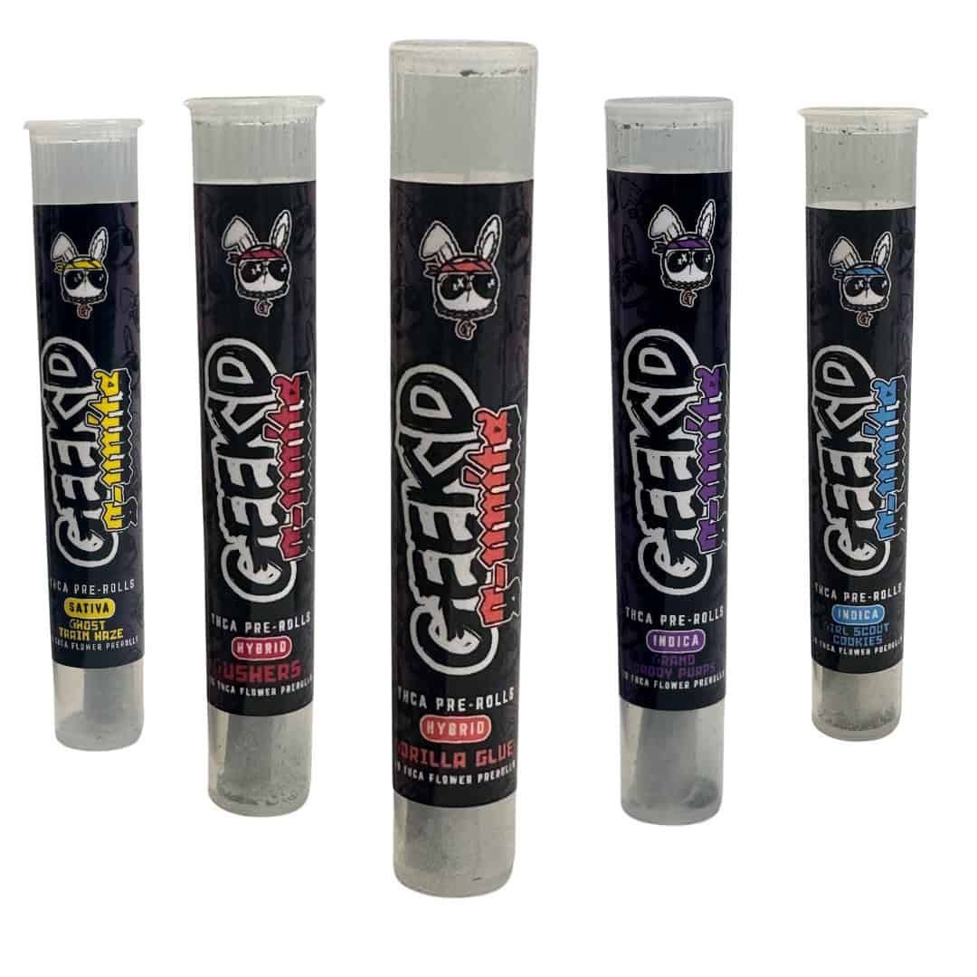 Geek'd g-units pre-rolls
