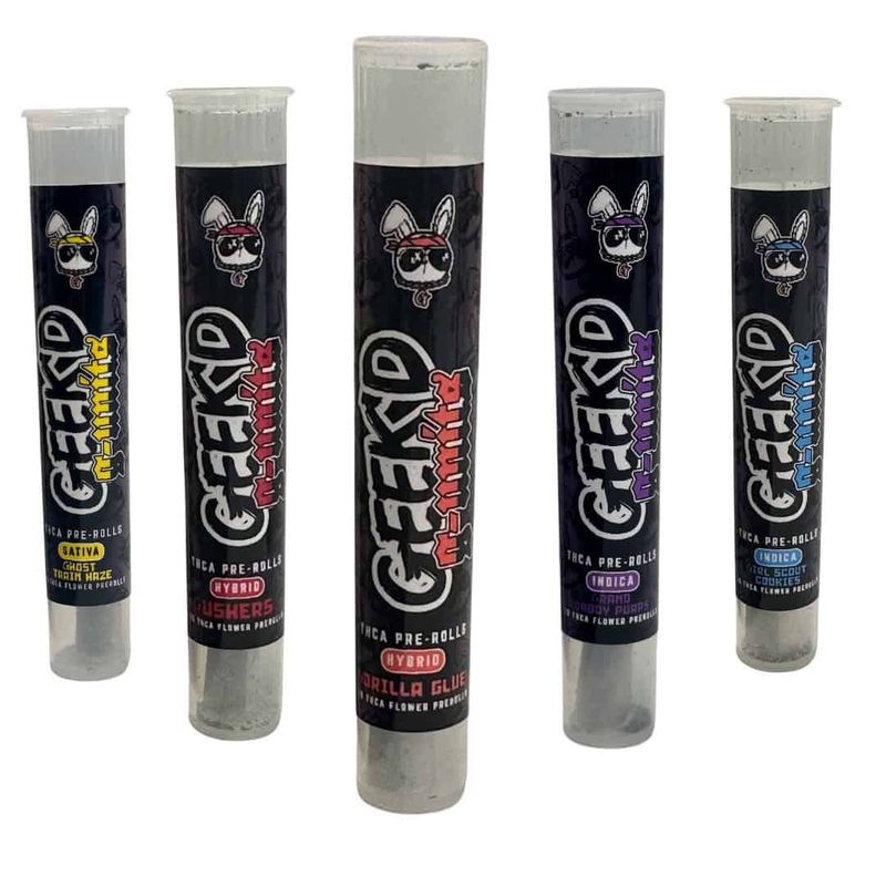 Geek'd g-units pre-rolls