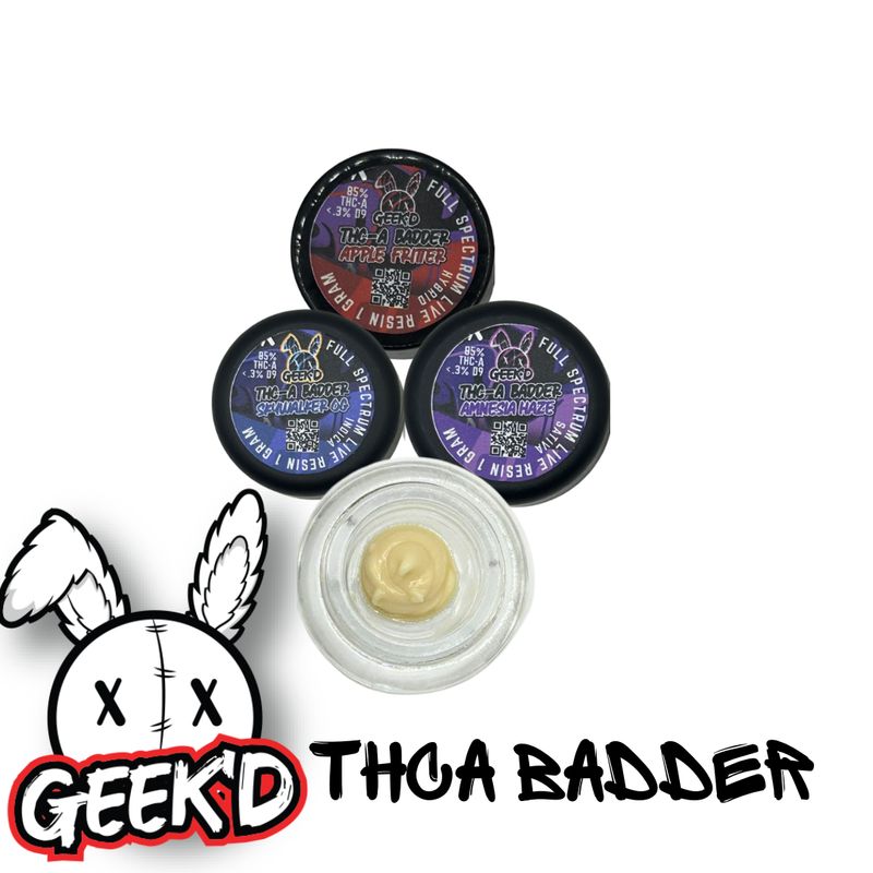 GEEK'D THCA BADDER