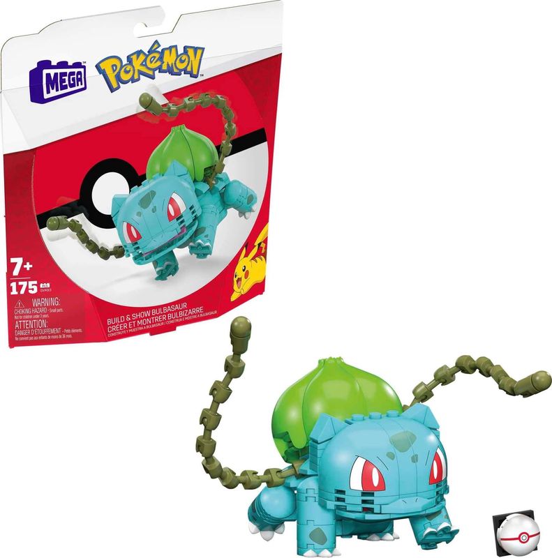 Mega Blocks - Pokemon: Build &amp;Show Bulbasaur