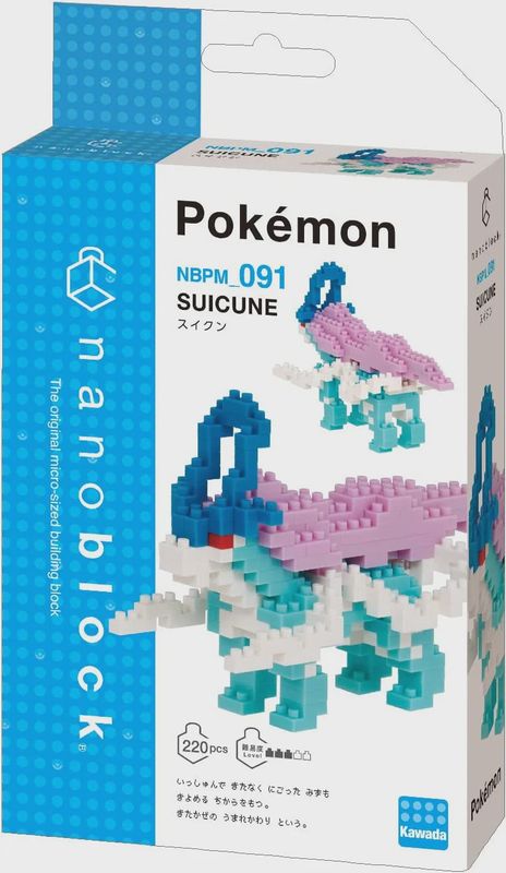 Nanoblock - Pokemon Series - Suicune Building Kit