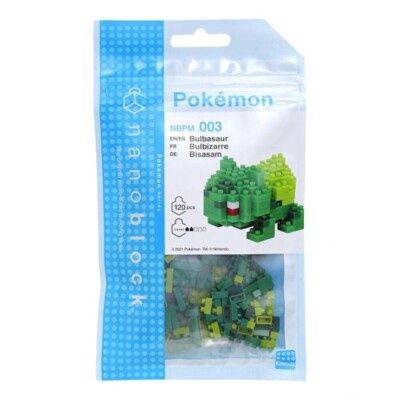 Nanoblock - Pokemon Series - Bulbasaur Building Kit
