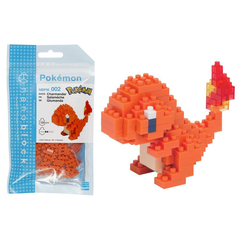 Nanoblock - Pokemon Series - Charmander Building Kit