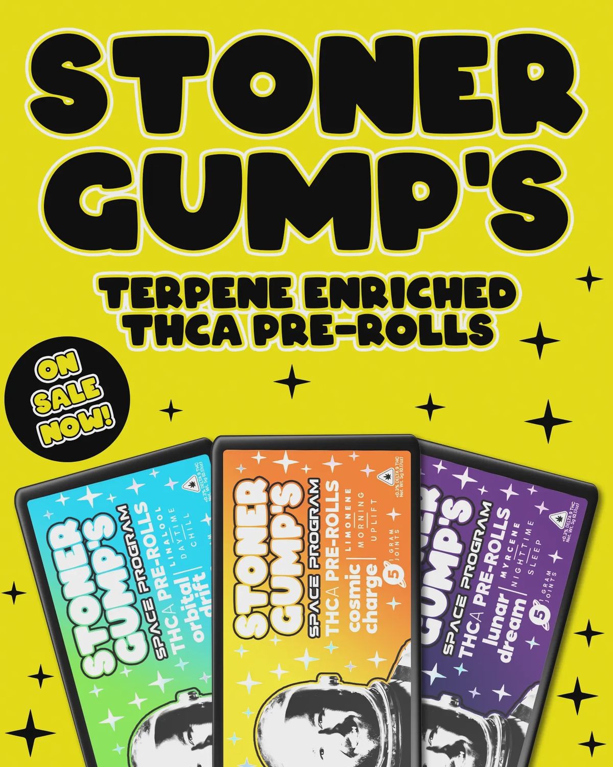 Stoner Gump's THCA Pre-Rolls