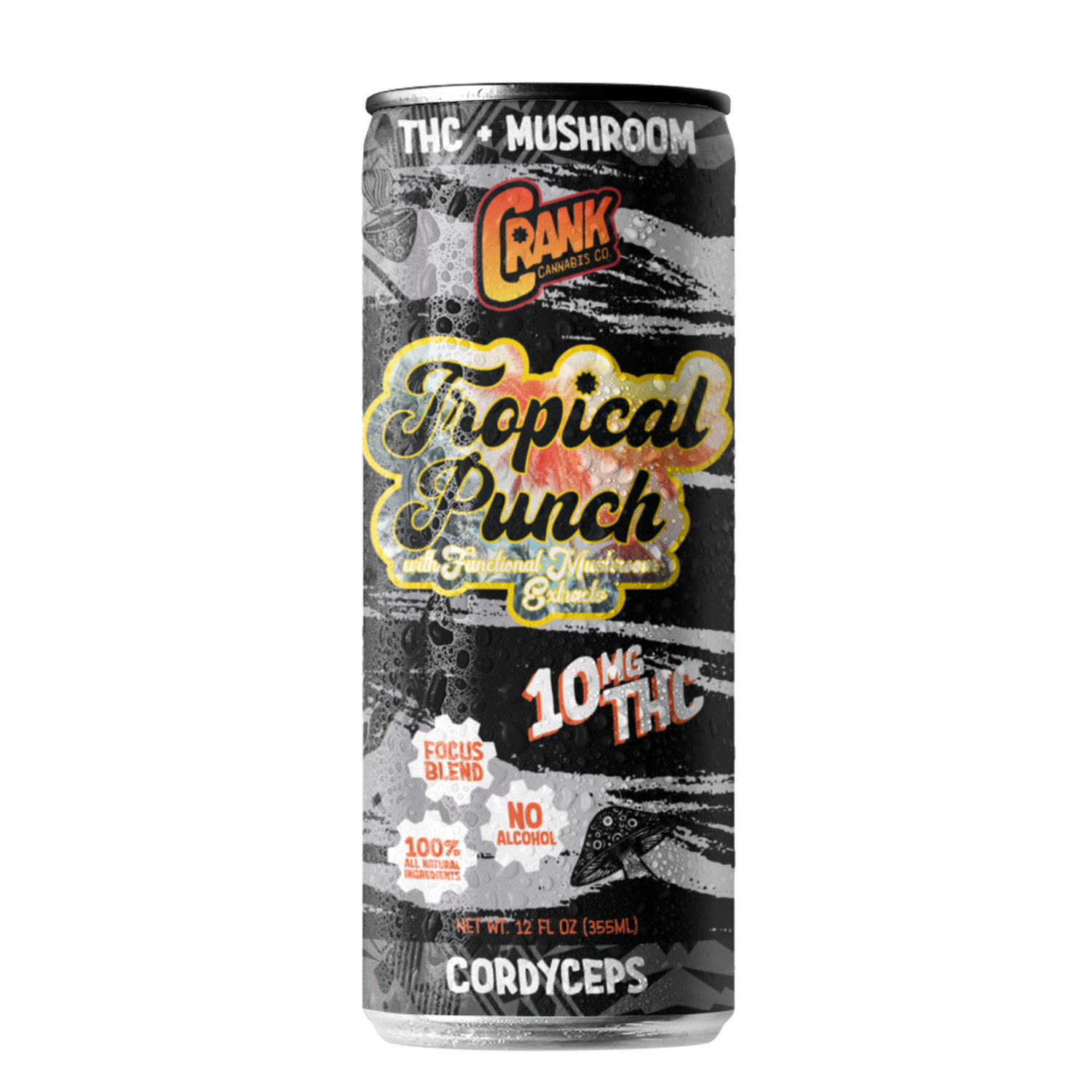 Crank Cannabis Singles, Flavor: Tropical Punch
