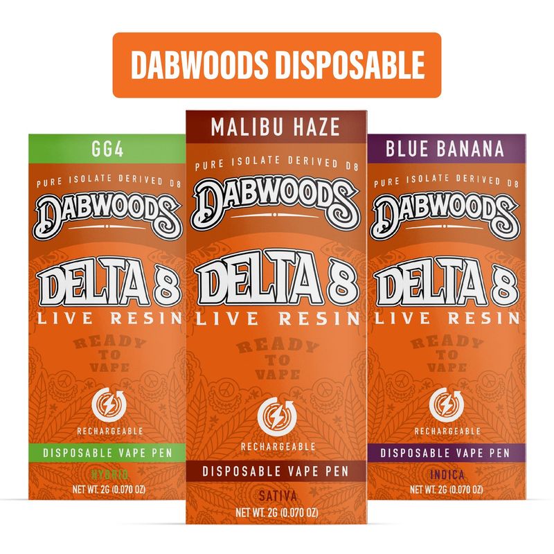 Dabwoods HTE + THCA Cali Blend - 2g Disposable