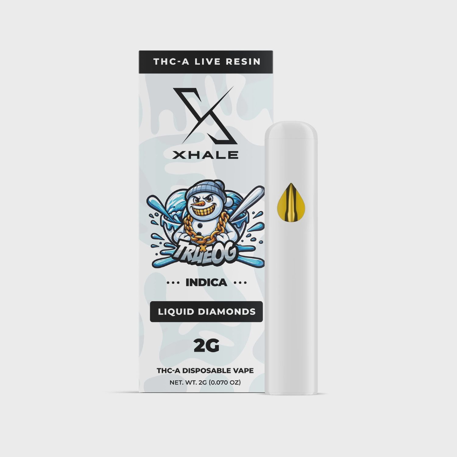 Xhale - live Resin Diamonds - 2G Disposable