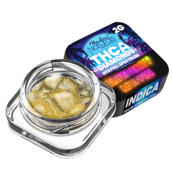 Hemp Living - Naturals - THCA Diamond Sauce - 2  Gram Jar