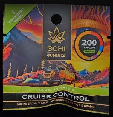 True Strains Mini-Pack Gummies, Flavor: Cruise Control