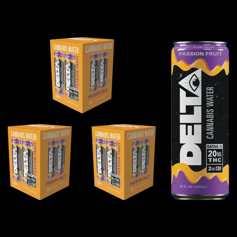 Delta Cannabis Water 4 Pack