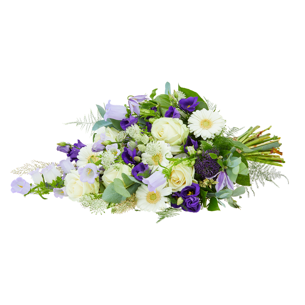 Ingetogen rouwboeket