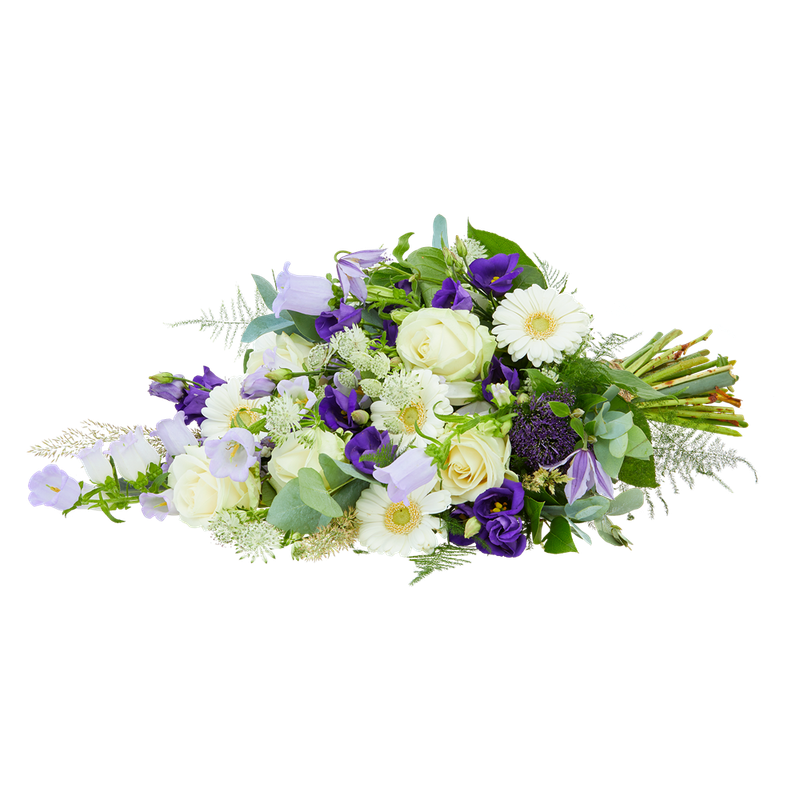 Ingetogen rouwboeket