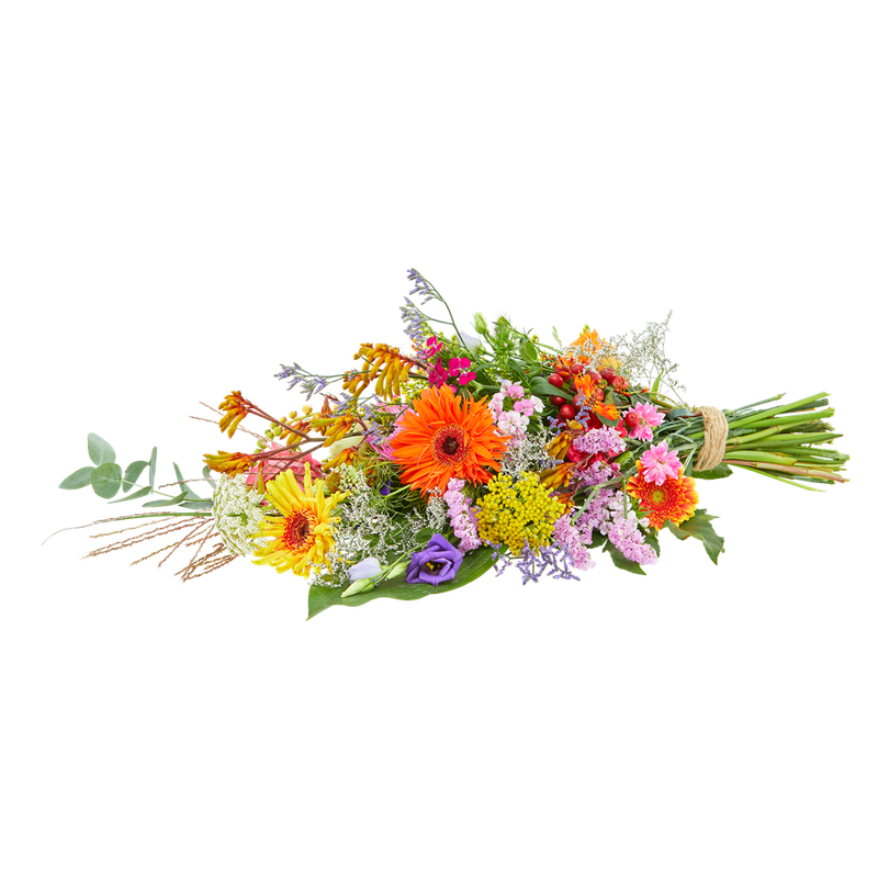 Zonnestraal rouwboeket