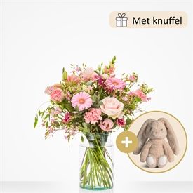 Cadeauset geboorte roze