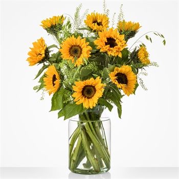 Zonnebloemen boeket