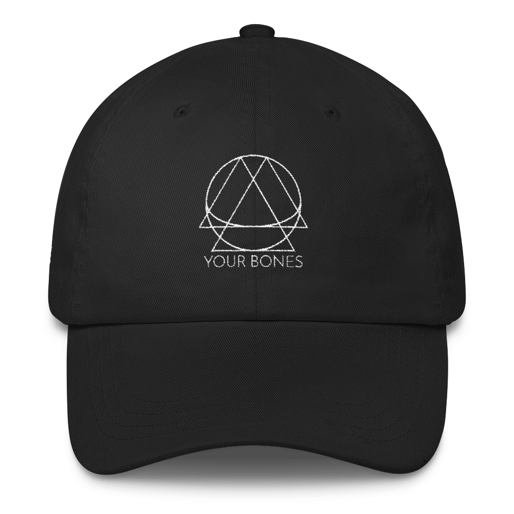 &quot;Your Bones&quot; Dad Hat - Black