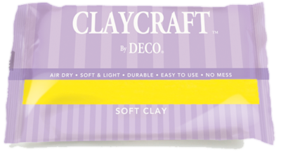 Yellow CLAYCRAFT clay by DECO