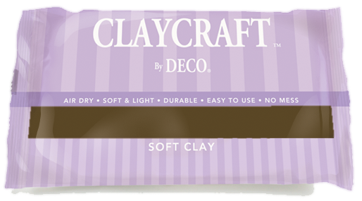 Brown CLAYCRAFT clay by DECO
