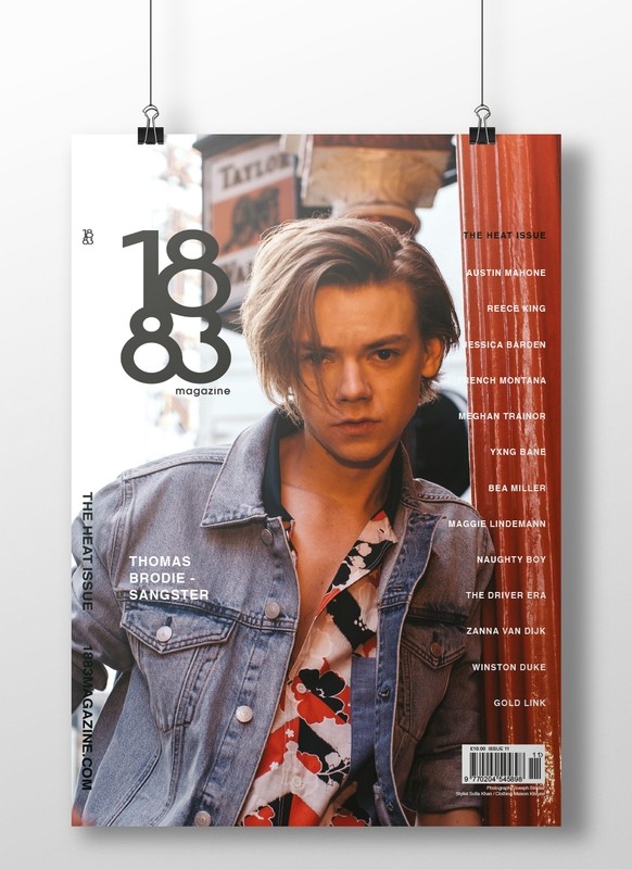 Thomas Brodie Sangster cover poster