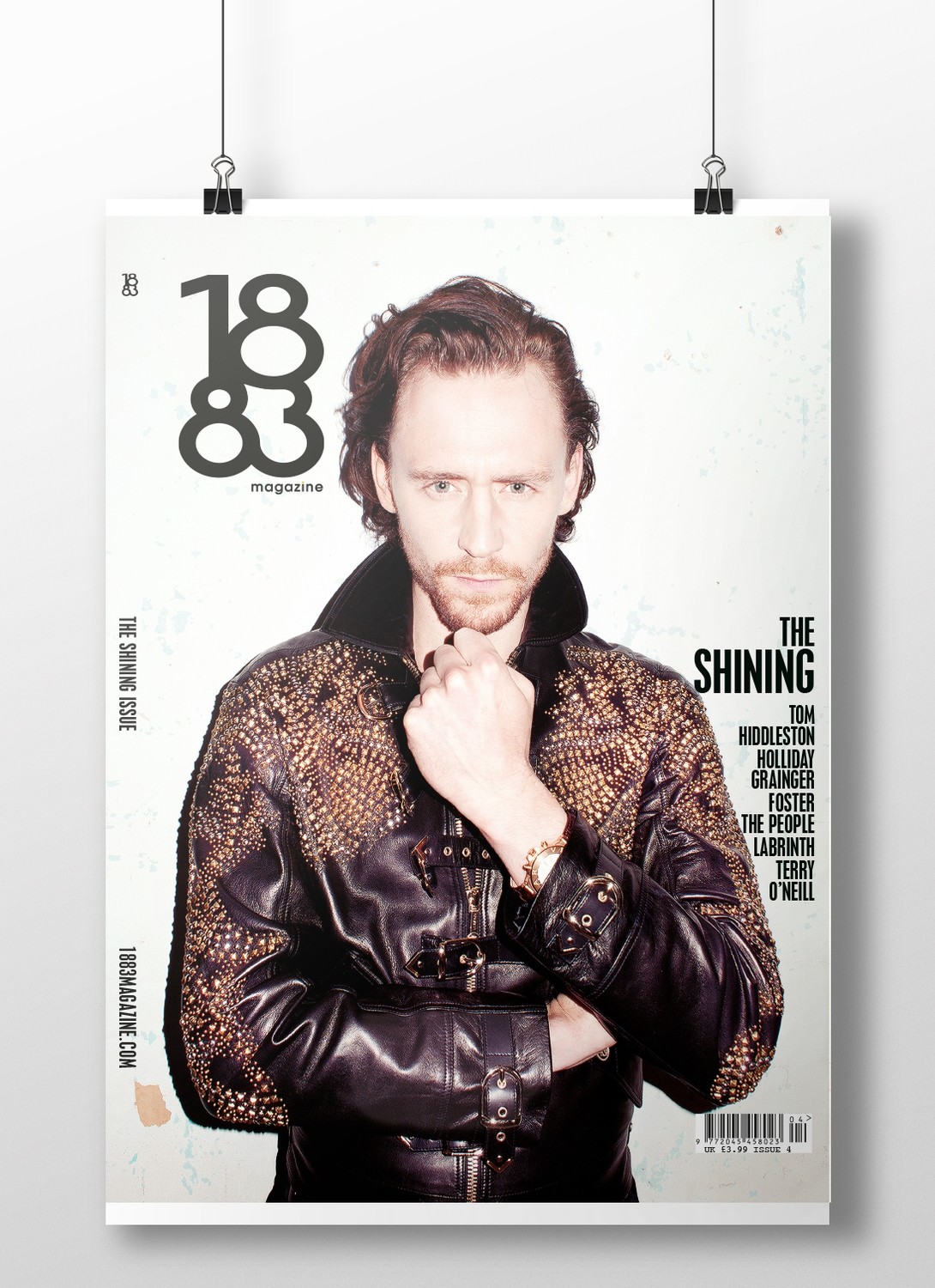 Tom Hiddleston cover poster