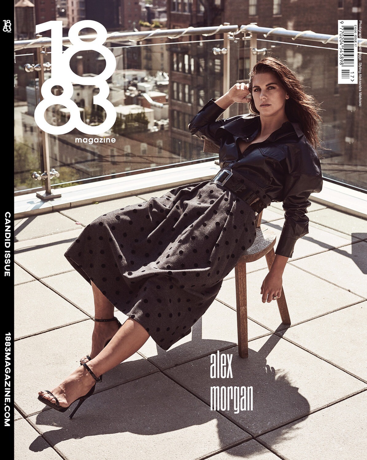 1883 Magazine Candid Issue Alex Morgan