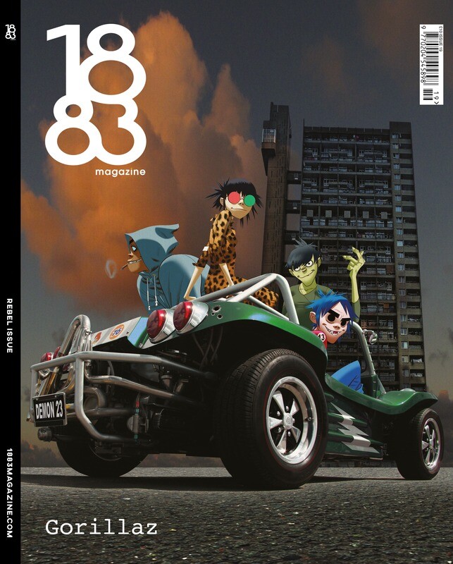 1883 Magazine Rebel Issue Gorillaz
