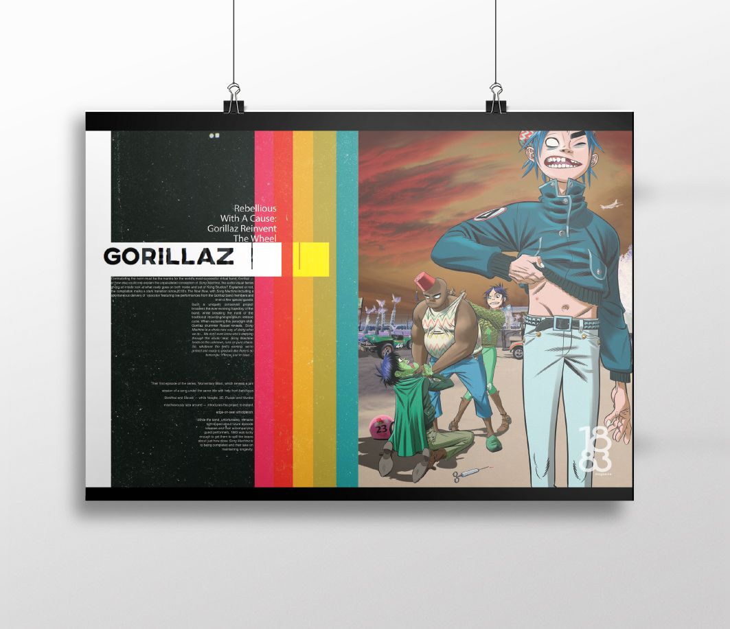 Gorillaz poster 2