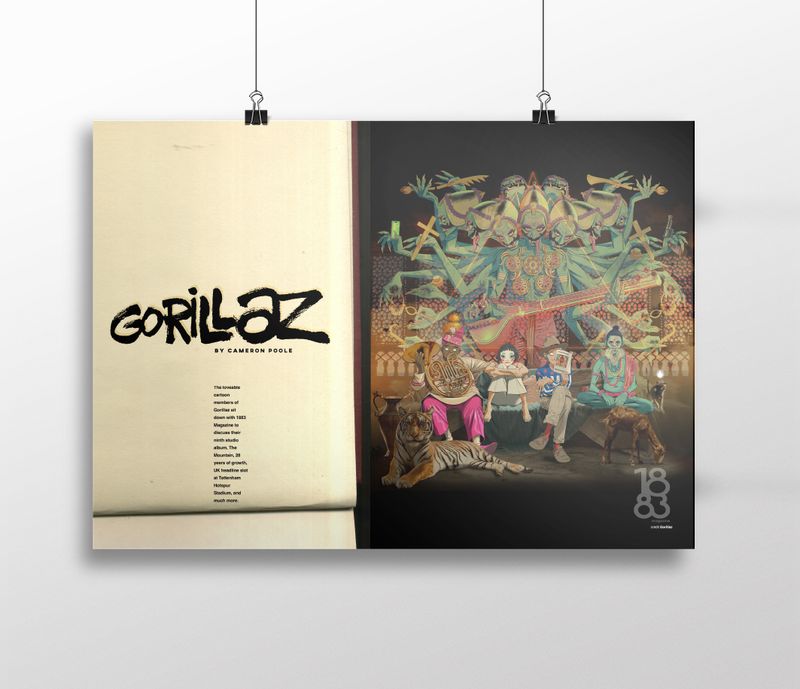 Gorillaz poster 3