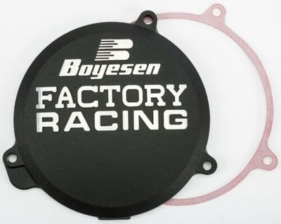 Boyesen factory racing ignition cover. Black