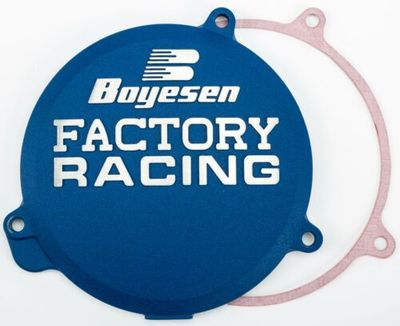 Boyesen factory racing ignition cover. Blue