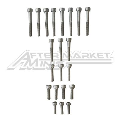 Stainless steel engine bolt kit Stainless steel engine bolt kit