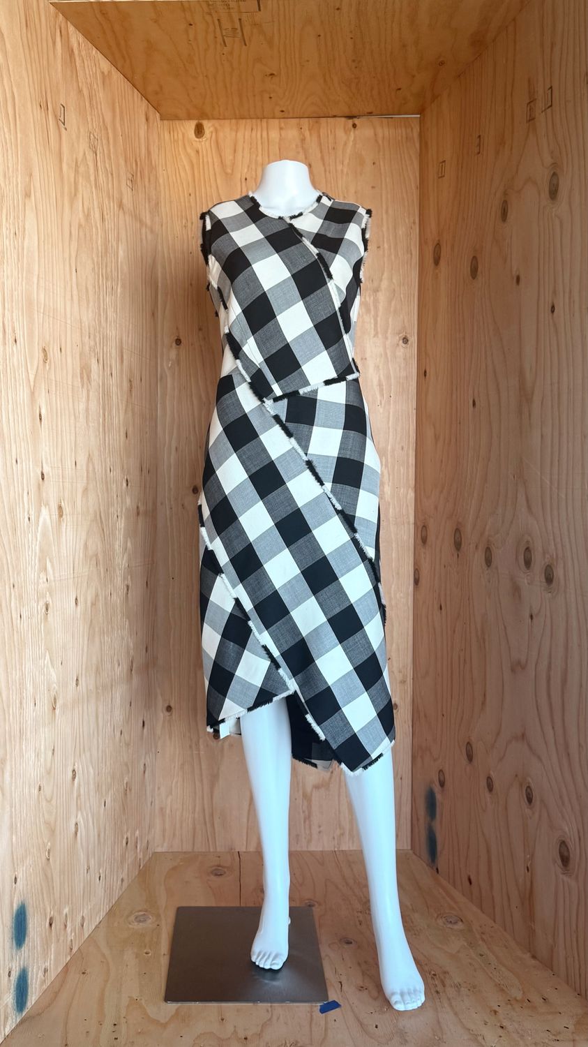 Altuzarra Virgin Wool Dress, Resort 2019, Look 8 (Variation)
