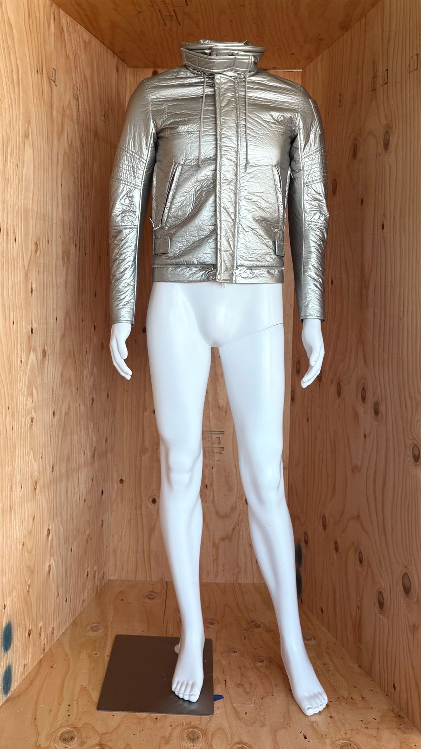 Helmut Lang Re-Edition Astro Metallic Moto Jacket