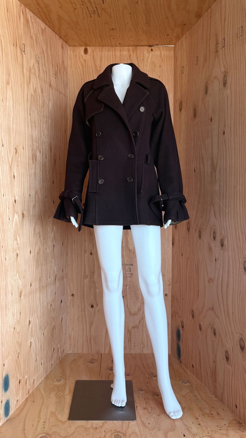 Proenza Schouler Wool Peacoat, Fall/Winter 2004, Look 1