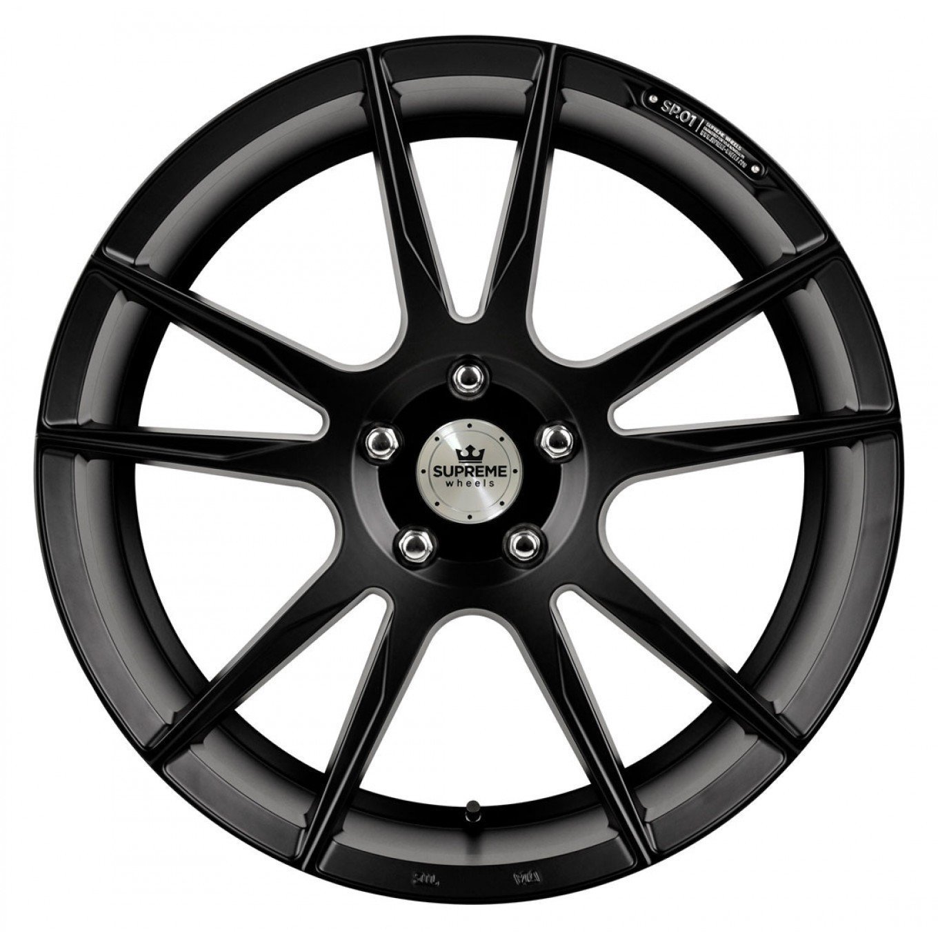 Supreme Wheels SP.01 Matte Black SP01MBL