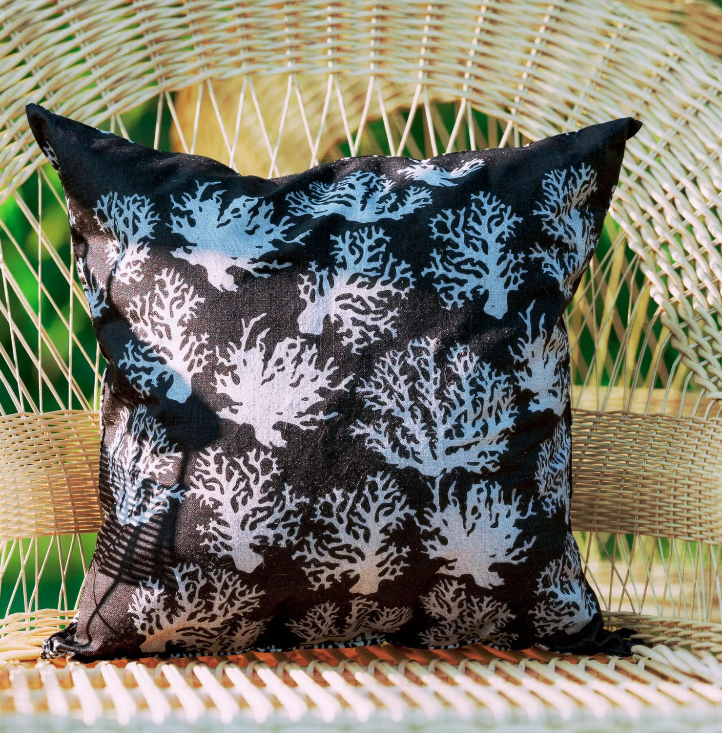 Black Coral Pillow