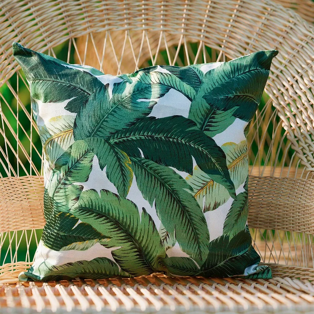 Tropical Leaves Pillow