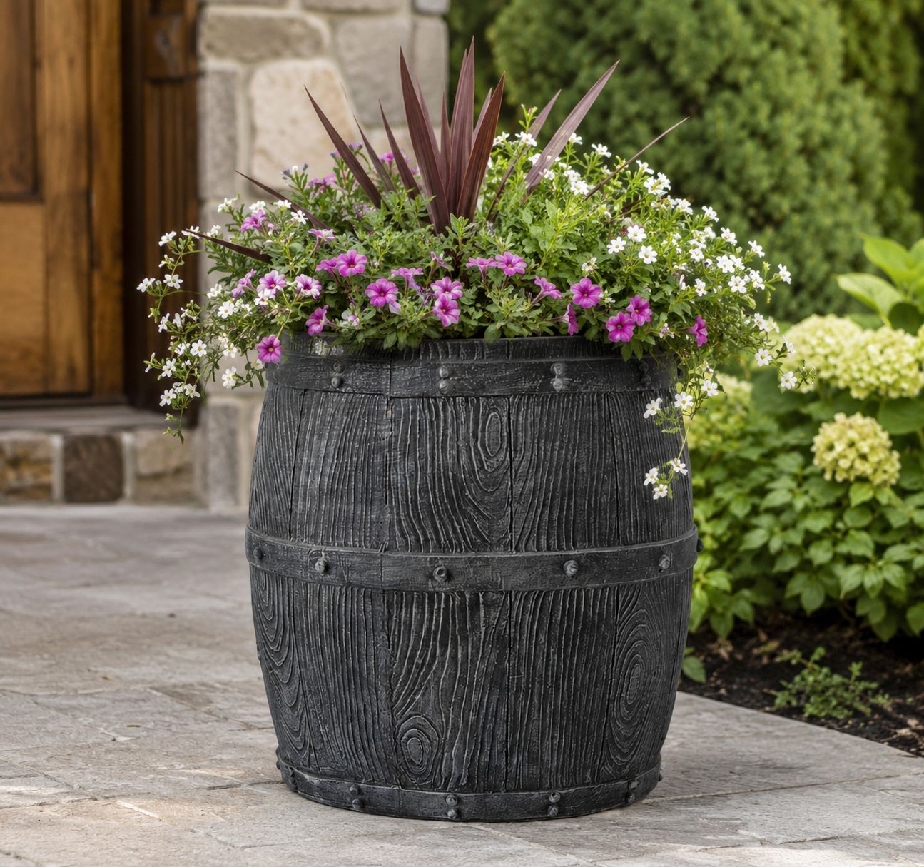 Antique Cask Planter