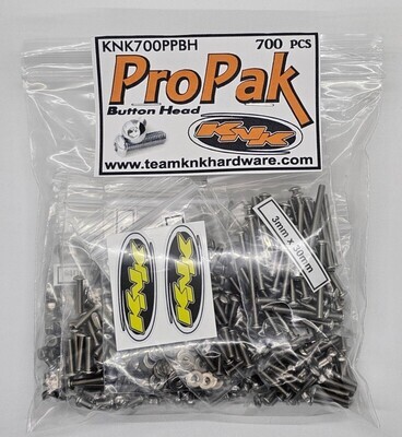Team KNK Button Head ProPak Stainless Bulk Bag (700pc)